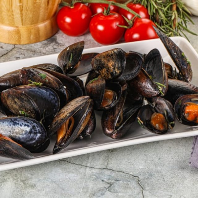 Mussels.