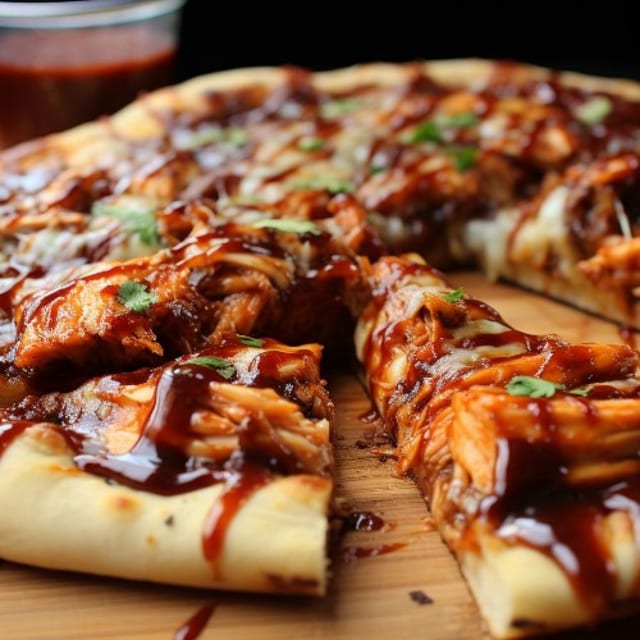Chicken Parmigiana Pizza.